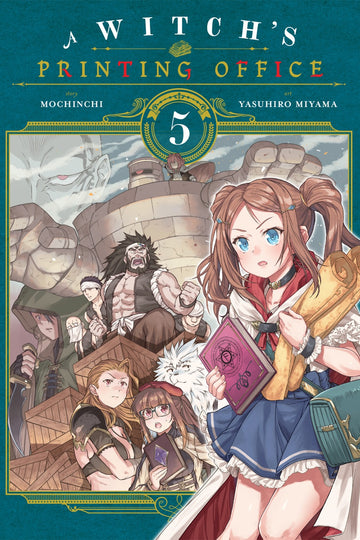 A Witch's Printing Office, Vol. 5 — manga cover