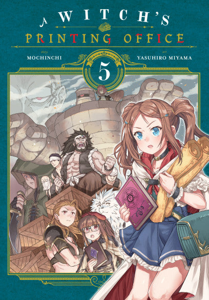 A Witch's Printing Office, Vol. 5 — manga cover