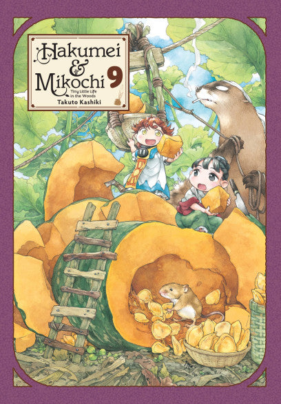 Hakumei & Mikochi: Tiny Little Life in the Woods, Vol. 9 — manga cover