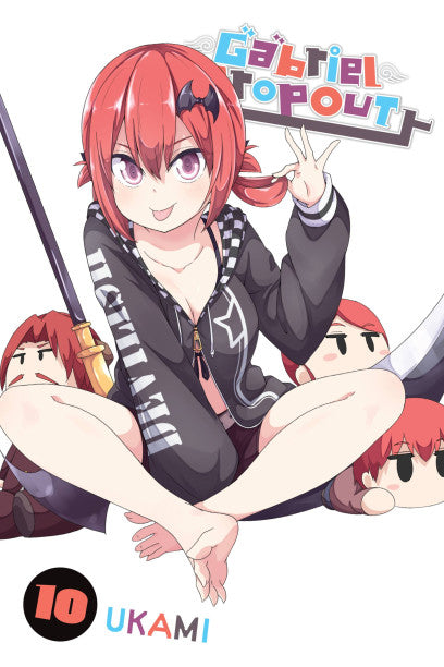 Gabriel Dropout, Vol. 10 — manga cover