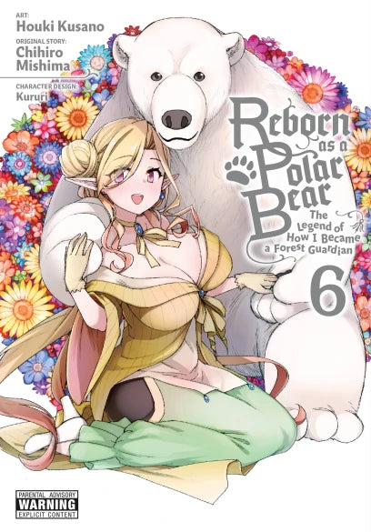 Reborn as a Polar Bear, Vol. 6 — manga cover
