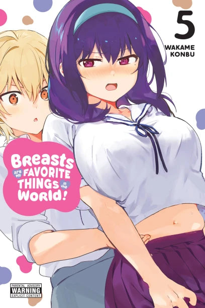 Breasts Are My Favorite Things in the World!, Vol. 5 — manga cover