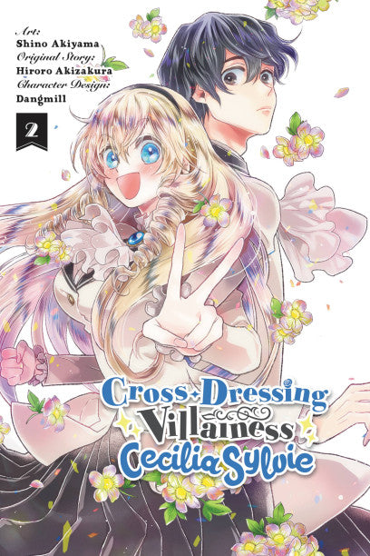 Cross-Dressing Villainess Cecilia Sylvie, Vol. 2 (manga) — manga cover