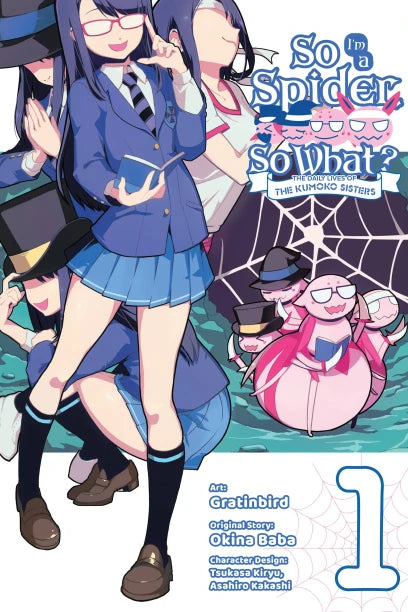 So I'm a Spider, So What? The Daily Lives of the Kumoko Sisters, Vol. 1 — manga cover