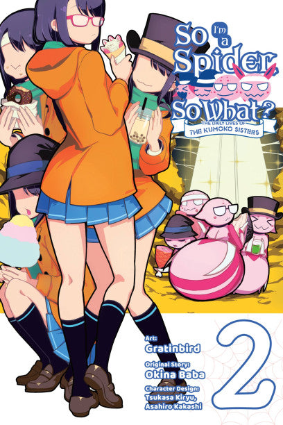 So I'm a Spider, So What? The Daily Lives of the Kumoko Sisters, Vol. 2 — manga cover