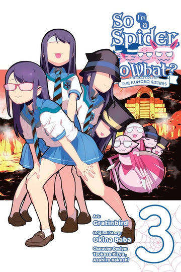 So I'm a Spider, So What? The Daily Lives of the Kumoko Sisters, Vol. 3 — manga cover