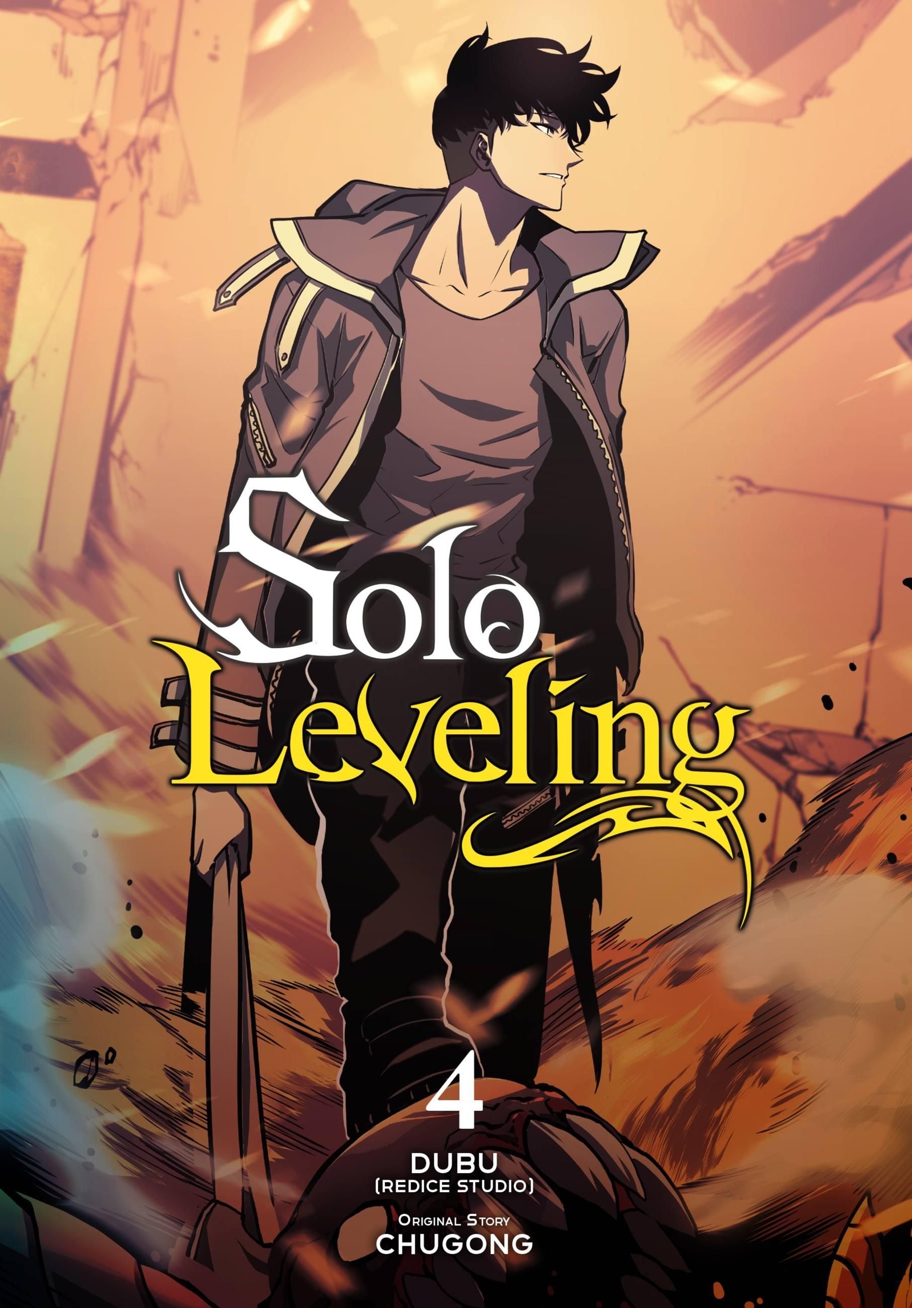 Solo Leveling, Vol. 4 (comic) — manga cover