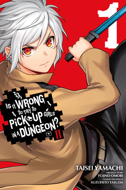 Is It Wrong to Try to Pick Up Girls in a Dungeon? II, Vol. 1 (manga) — manga cover