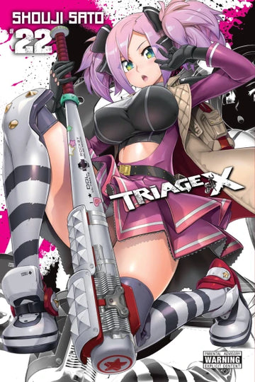 Triage X, Vol. 22 — manga cover