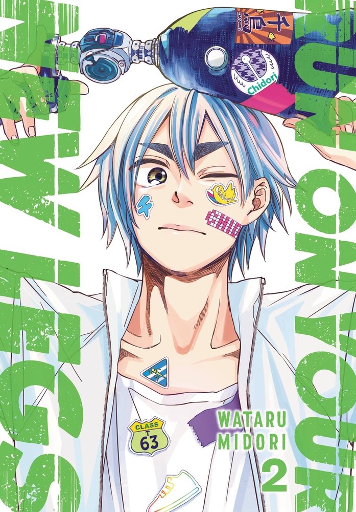 Run on Your New Legs, Vol. 2 — manga cover
