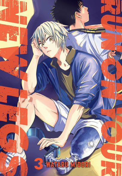 Run on Your New Legs, Vol. 3 — manga cover