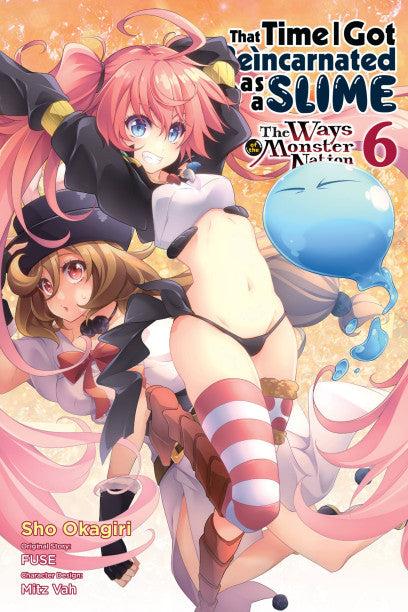 That Time I Got Reincarnated as a Slime, Vol. 6 (manga) — manga cover