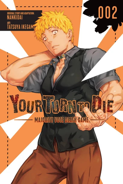 Your Turn to Die: Majority Vote Death Game, Vol. 2 — manga cover