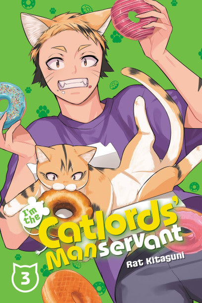 I'm the Catlords' Manservant, Vol. 3 — manga cover