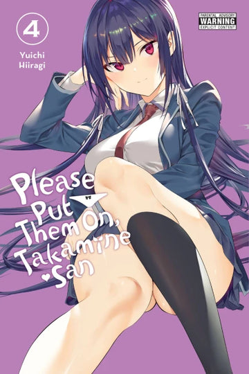 Please Put Them On, Takamine-san, Vol. 4 — manga cover