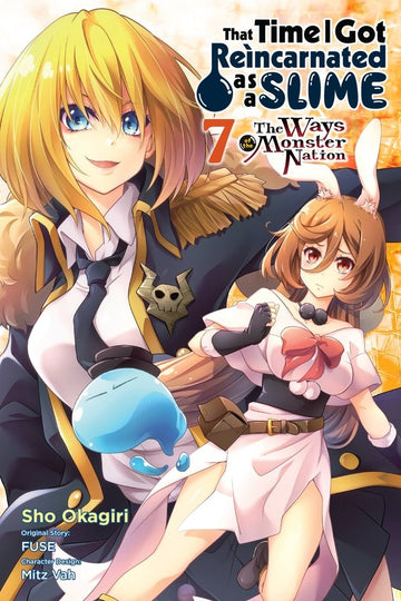 That Time I Got Reincarnated as a Slime, Vol. 7 (manga) — manga cover