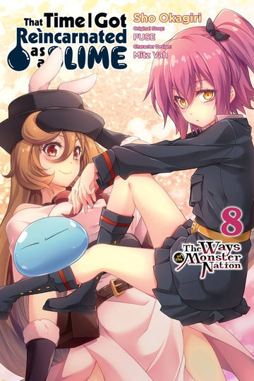 That Time I Got Reincarnated as a Slime, Vol. 8 (manga) — manga cover