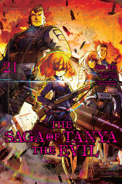 The Saga of Tanya the Evil, Vol. 21 (manga) — manga cover