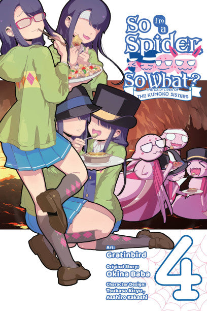 So I'm a Spider, So What? The Daily Lives of the Kumoko Sisters, Vol. 4 — manga cover