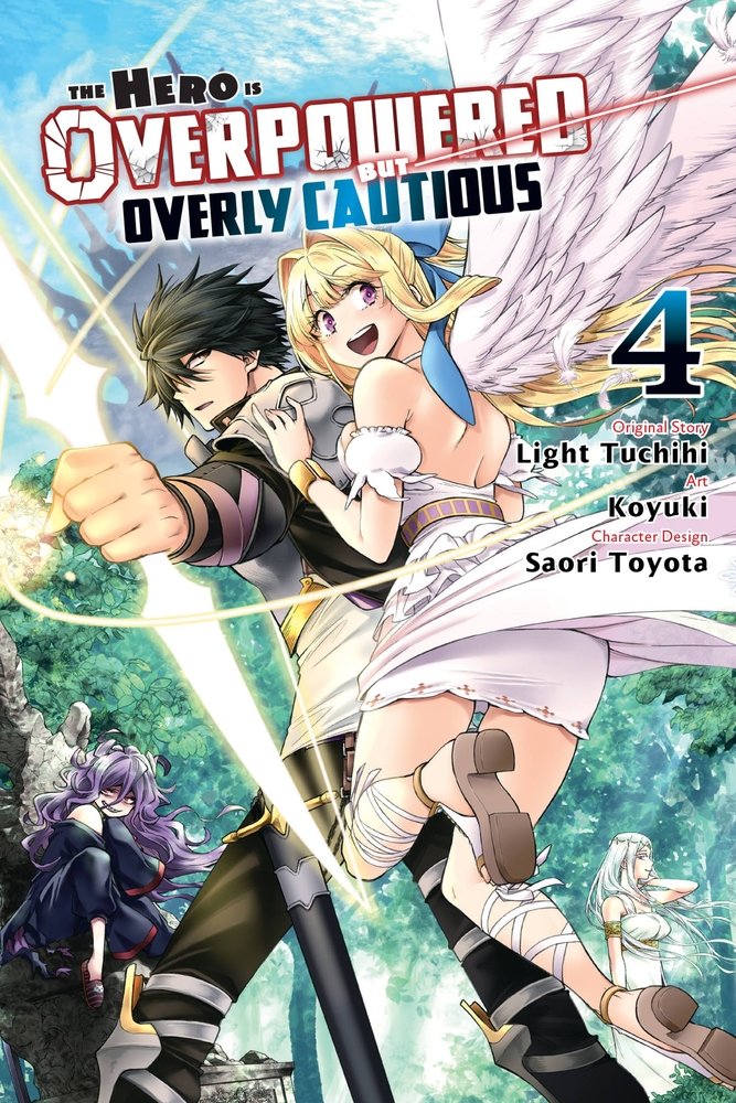 The Hero Is Overpowered But Overly Cautious, Vol. 4 (manga) — manga cover