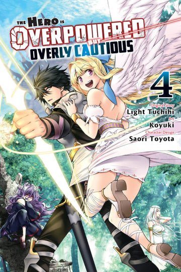 The Hero Is Overpowered But Overly Cautious, Vol. 4 (manga) — manga cover