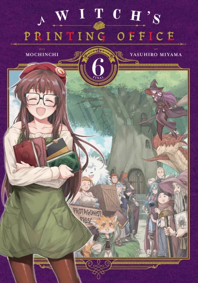 A Witch's Printing Office, Vol. 6 — manga cover