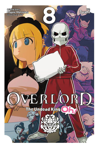 Overlord: The Undead King Oh!, Vol. 8 — manga cover