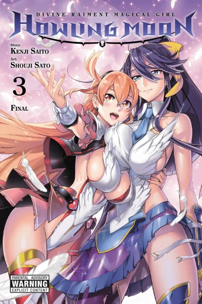 Divine Raiment Magical Girl Howling Moon, Vol. 3 — manga cover