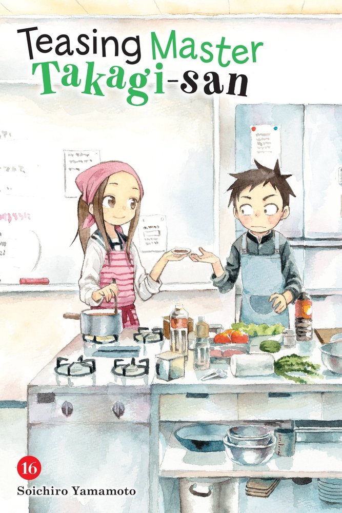 Teasing Master Takagi-san, Vol. 16 — manga cover