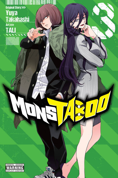 MonsTABOO, Vol. 3 — manga cover