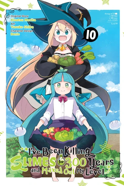 I've Been Killing Slimes for 300 Years and Maxed Out My Level, Vol. 10 (manga) — manga cover
