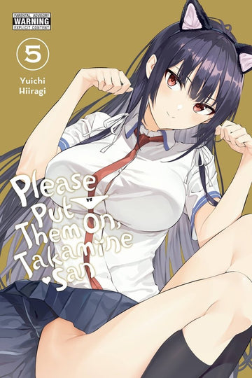 Please Put Them On, Takamine-san, Vol. 5 — manga cover