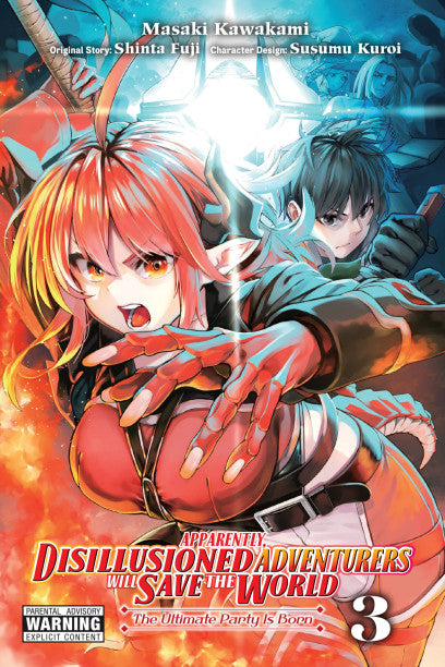 Apparently, Disillusioned Adventurers Will Save the World, Vol. 3 (manga) — manga cover