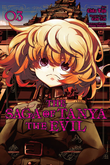 The Saga of Tanya the Evil, Vol. 3 (manga) — manga cover