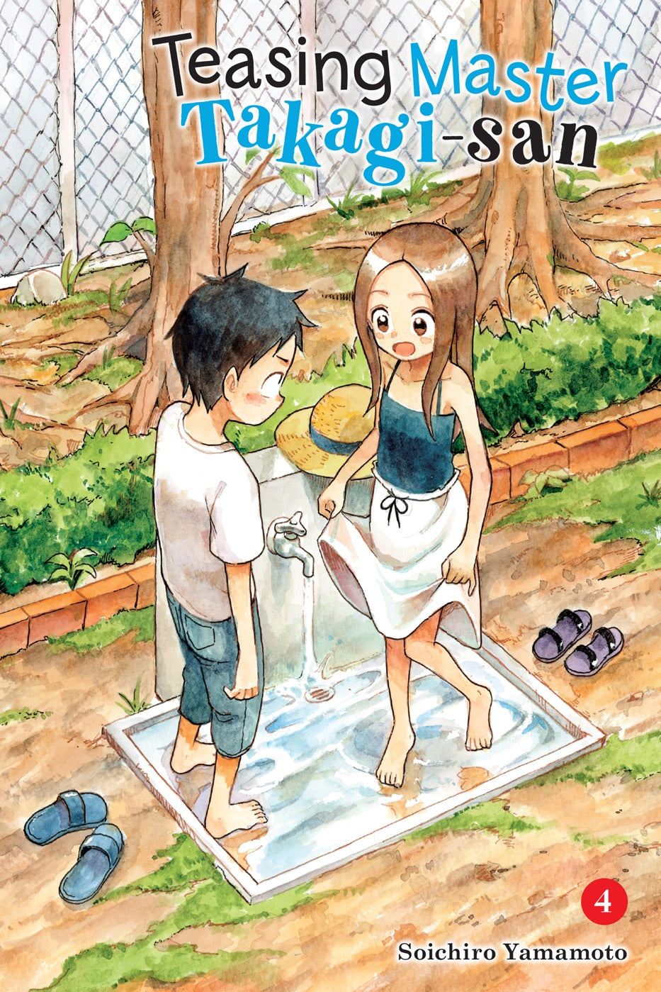 Teasing Master Takagi-san, Vol. 4 — manga cover