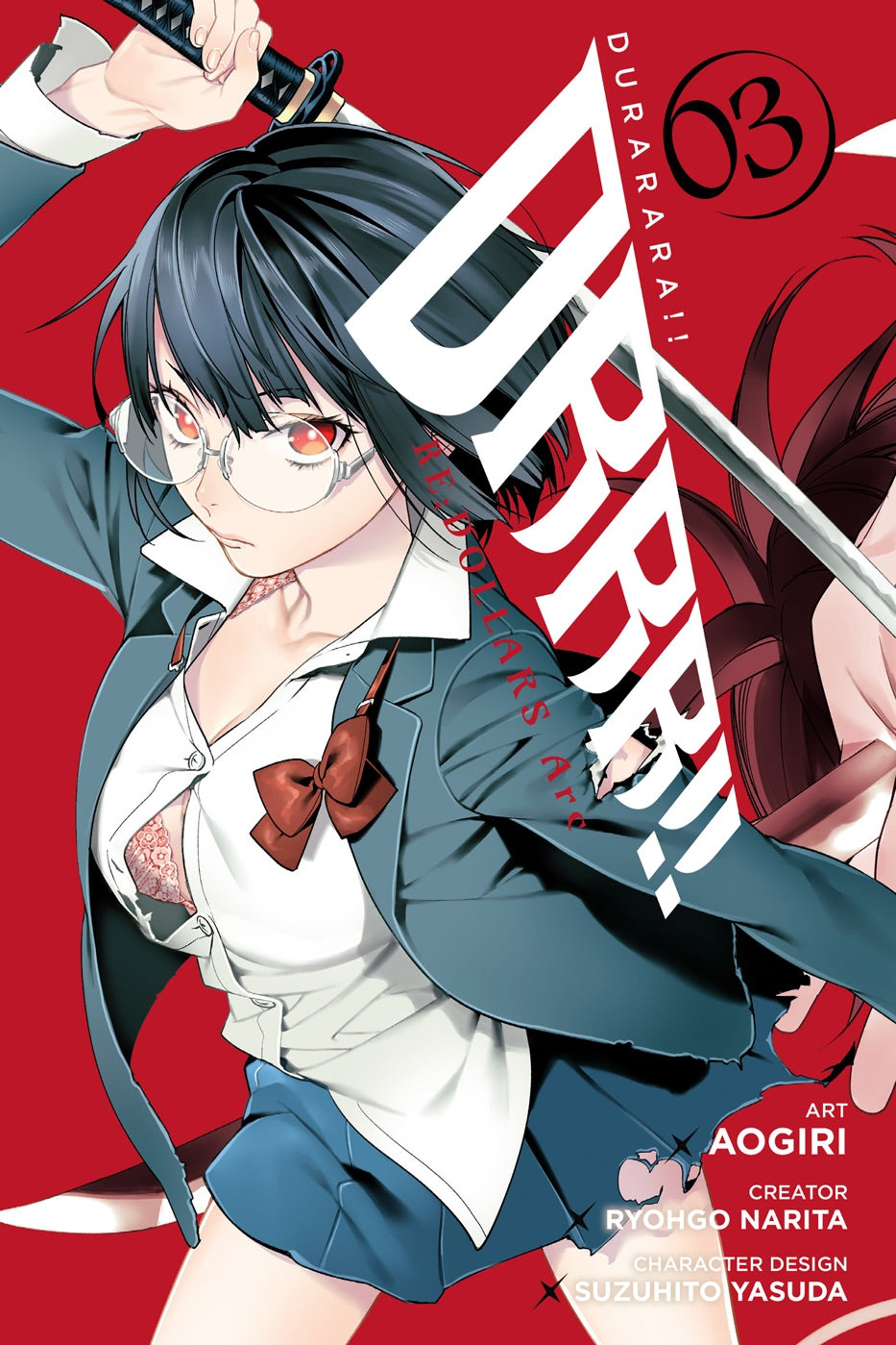 Durarara!! RE;DOLLARS Arc, Vol. 3 — manga cover