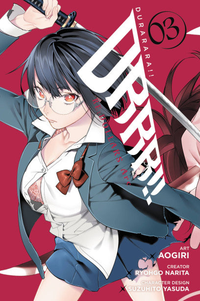 Durarara!! RE;DOLLARS Arc, Vol. 3 — manga cover
