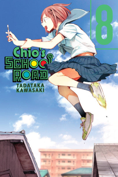 Chio's School Road, Vol. 8 — manga cover