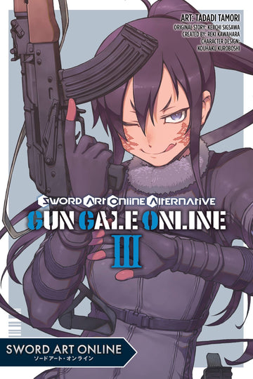 Sword Art Online Alternative Gun Gale Online, Vol. 3 (manga) — manga cover