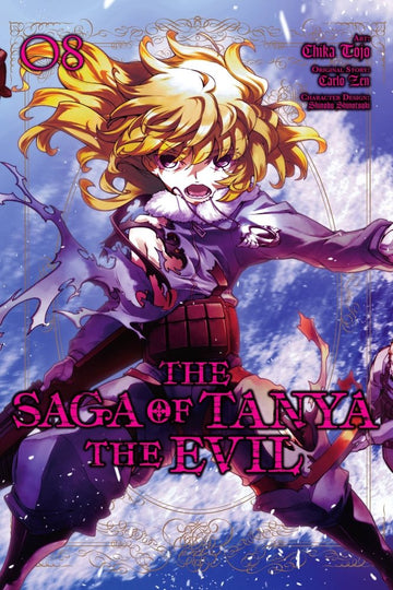 The Saga of Tanya the Evil, Vol. 8 (manga) — manga cover