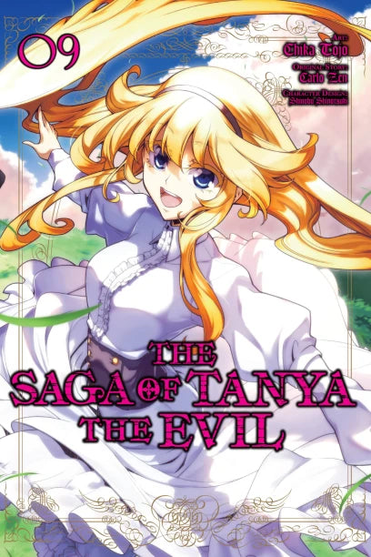 The Saga of Tanya the Evil, Vol. 9 (manga) — manga cover