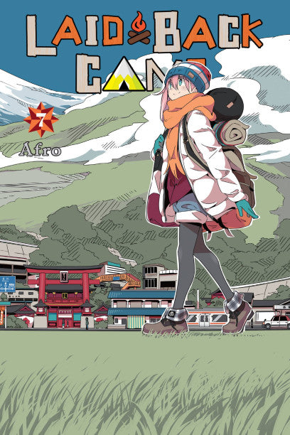 Laid-Back Camp, Vol. 7 — manga cover