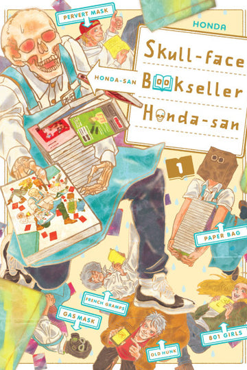 Skull-face Bookseller Honda-san, Vol. 1 — manga cover