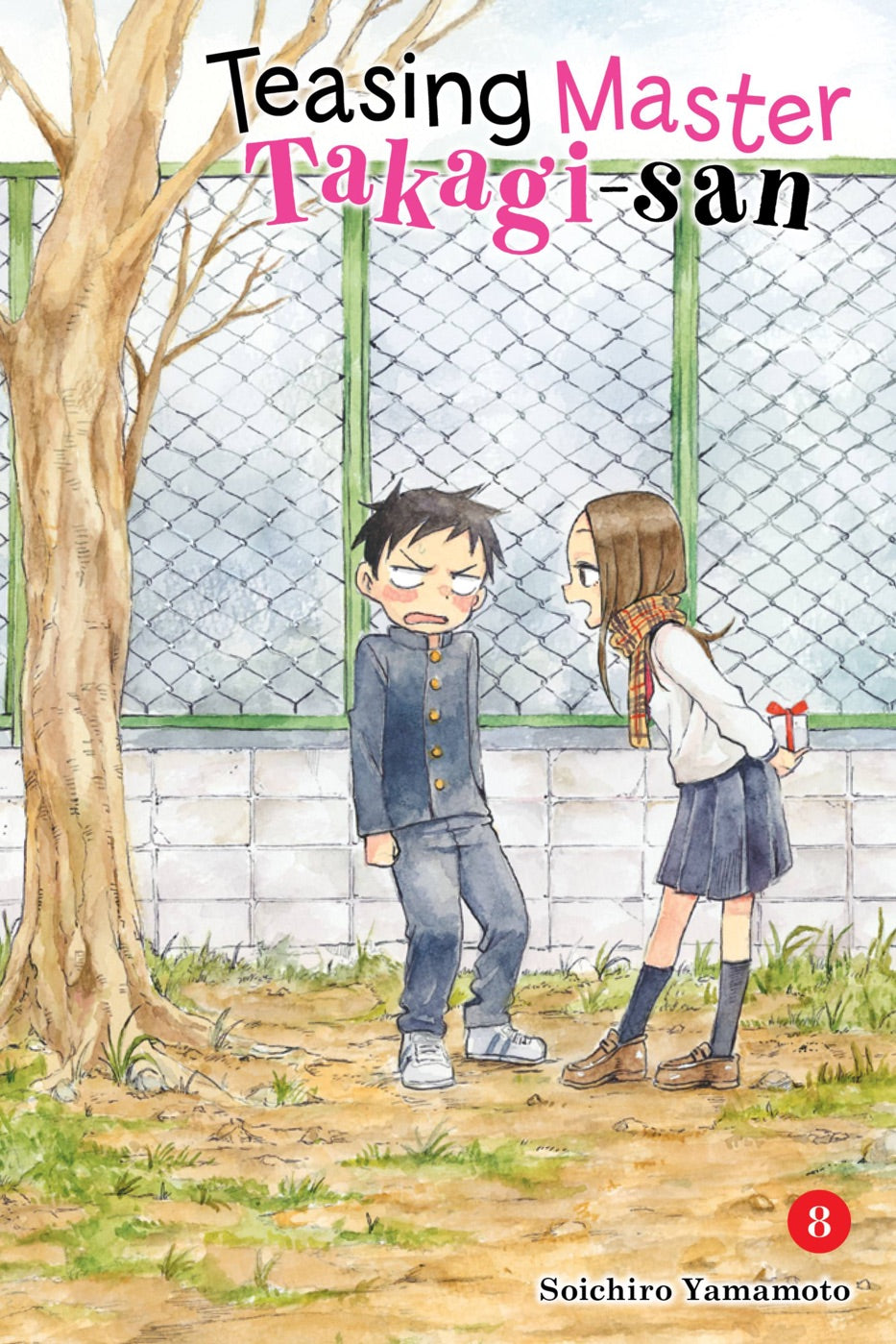 Teasing Master Takagi-san, Vol. 8 — manga cover