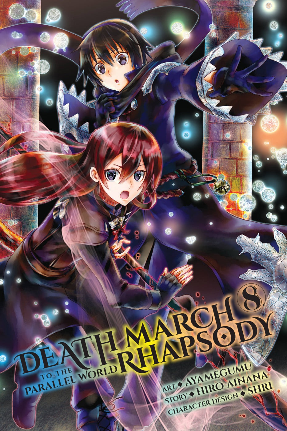 Death March to the Parallel World Rhapsody, Vol. 8 (manga) — manga cover