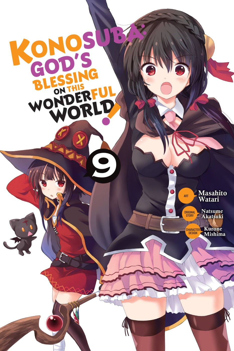 Konosuba: God's Blessing on This Wonderful World!, Vol. 9 (manga) — manga cover