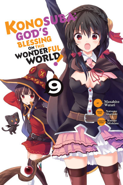 Konosuba: God's Blessing on This Wonderful World!, Vol. 9 (manga) — manga cover