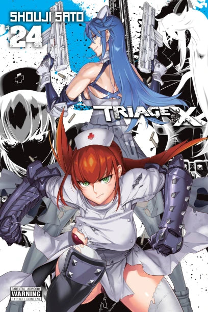 Triage X, Vol. 24 — manga cover