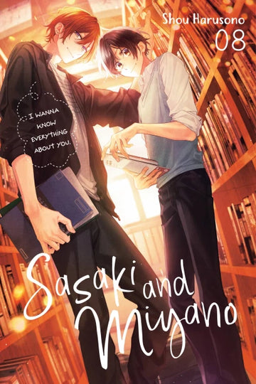 Sasaki and Miyano, Vol. 8 — manga cover
