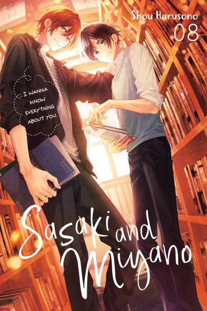 Sasaki and Miyano, Vol. 8 — manga cover
